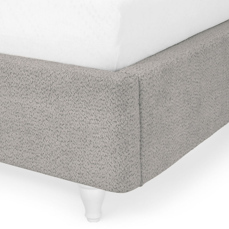 PALOMA Pat tapițat, 160x200cm, somieră rabatabilă și ladă incluse