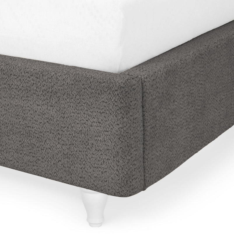 PALOMA Pat tapițat, 160x200cm, somieră rabatabilă și ladă incluse