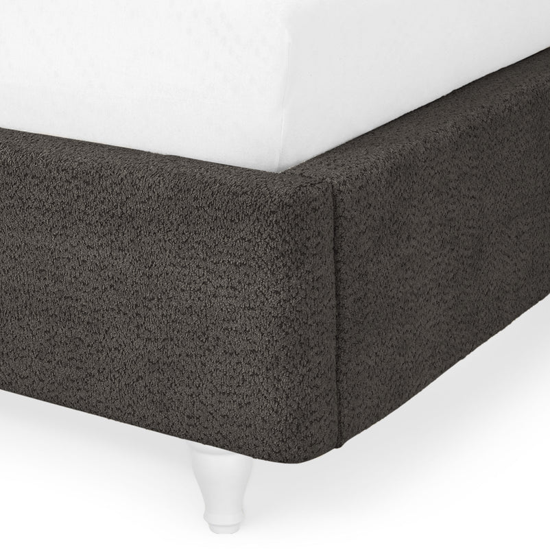 PALOMA Pat tapițat, 160x200cm, somieră rabatabilă și ladă incluse