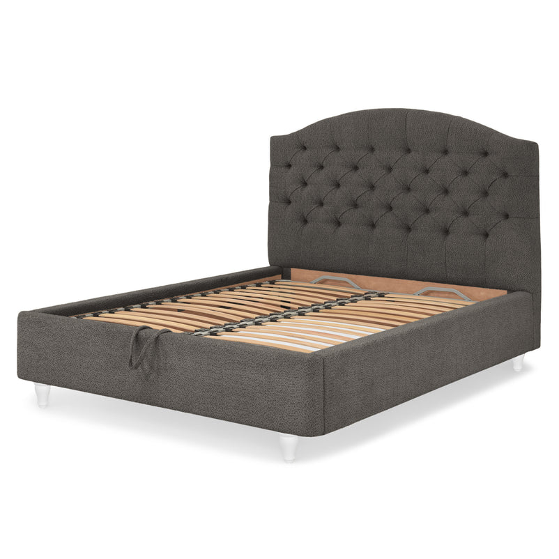 PALOMA Pat tapițat, 160x200cm, somieră rabatabilă și ladă incluse