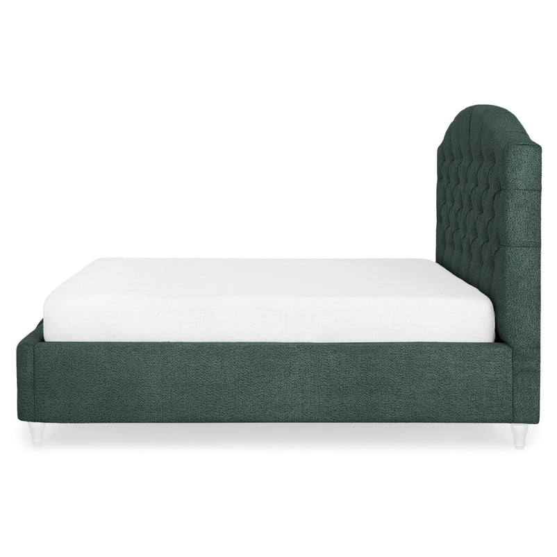 PALOMA Pat tapițat, 160x200cm, somieră rabatabilă și ladă incluse