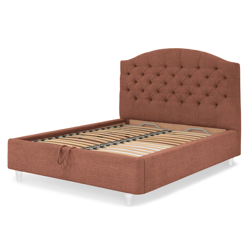 PALOMA Pat tapițat, 160x200cm, somieră rabatabilă și ladă incluse