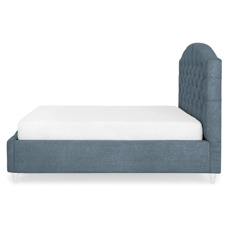 PALOMA Pat tapițat, 160x200cm, somieră rabatabilă și ladă incluse