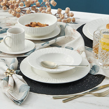 PATIA Farfurie supă, porțelan, D.22cm