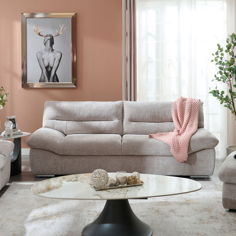 RAMSEY Canapea 3 locuri, stofă