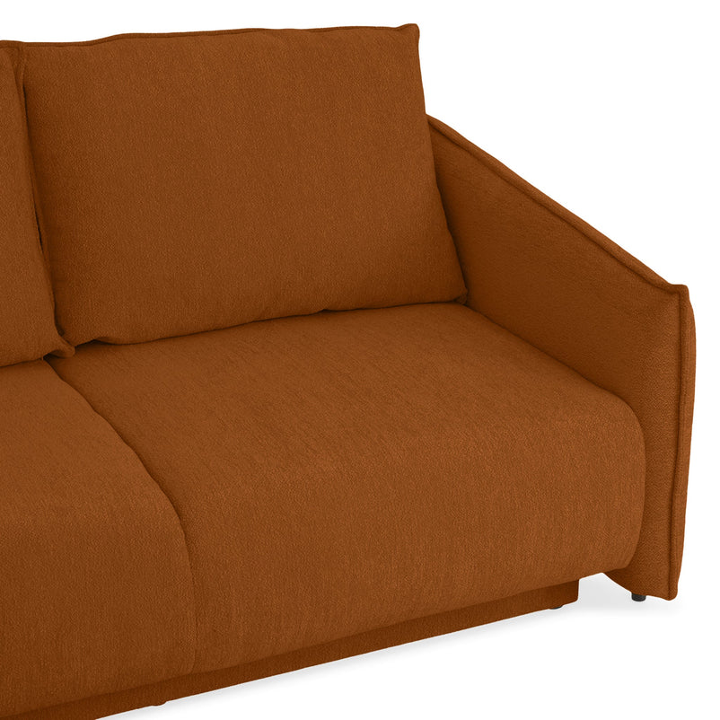 GRIGNY Colțar extensibil, șezlong stânga, ladă depozitare, stofă