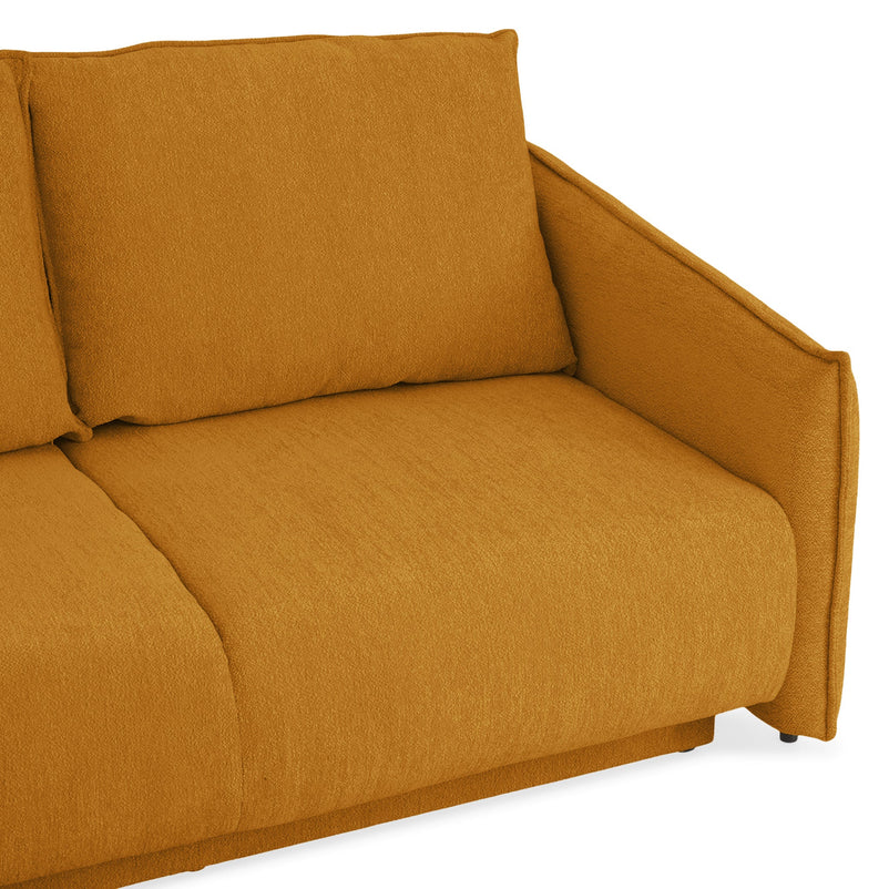 GRIGNY Colțar extensibil, șezlong stânga, ladă depozitare, stofă