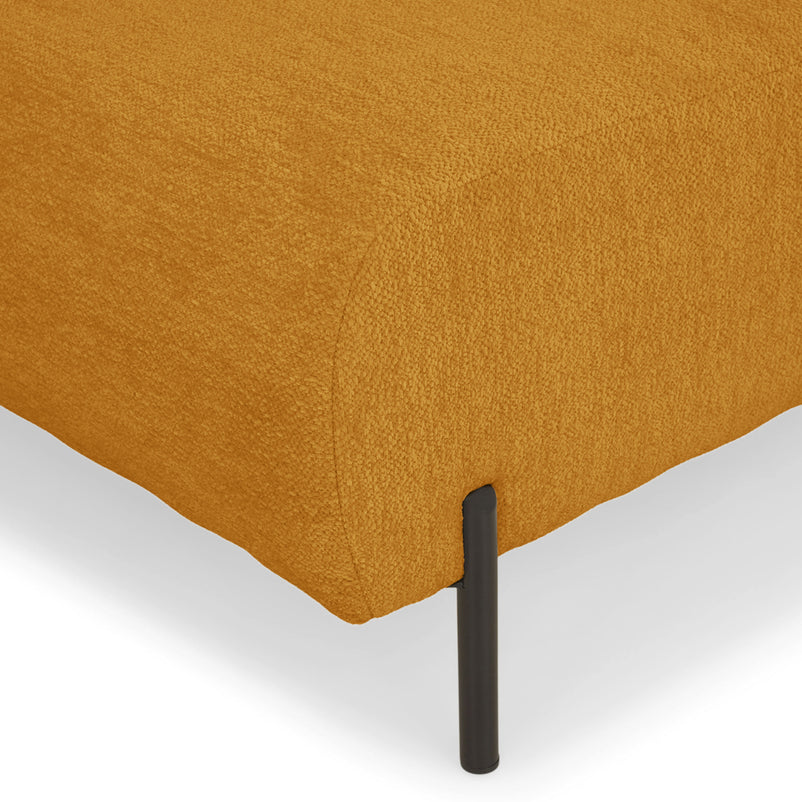 GRIGNY Colțar extensibil, șezlong stânga, ladă depozitare, stofă