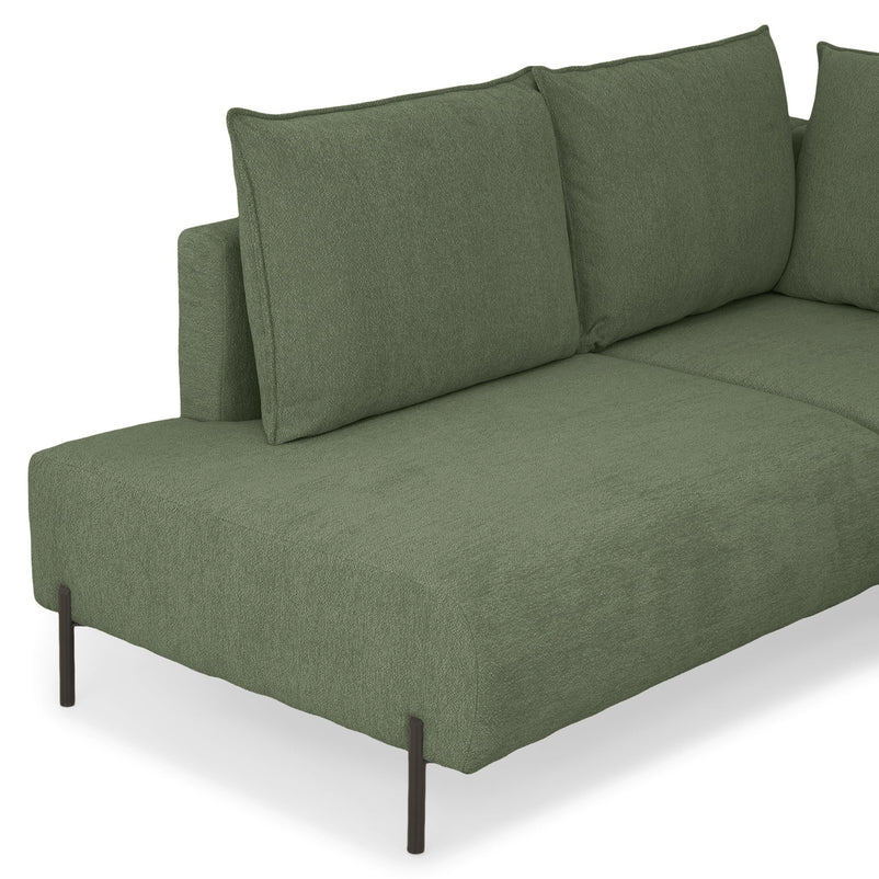 GRIGNY Colțar extensibil, șezlong stânga, ladă depozitare, stofă