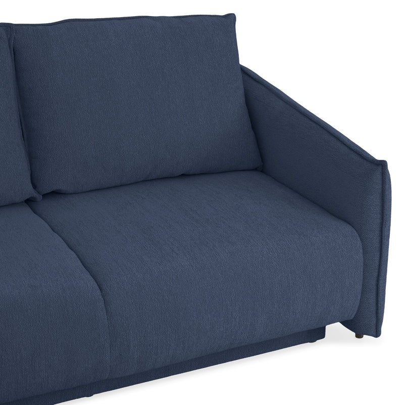 GRIGNY Colțar extensibil, șezlong stânga, ladă depozitare, stofă