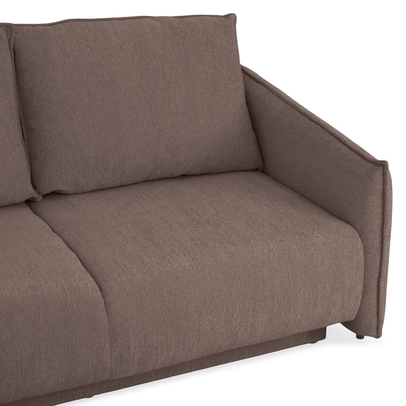 GRIGNY Colțar extensibil, șezlong stânga, ladă depozitare, stofă