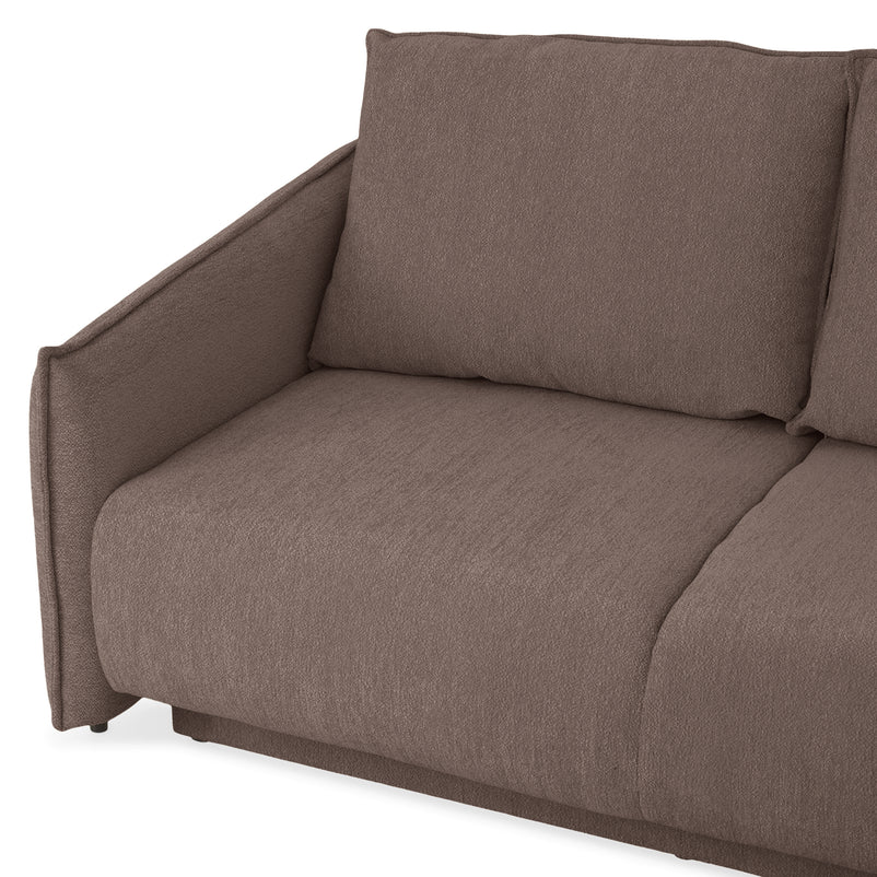 GRIGNY Colțar extensibil, șezlong stânga, ladă depozitare, stofă