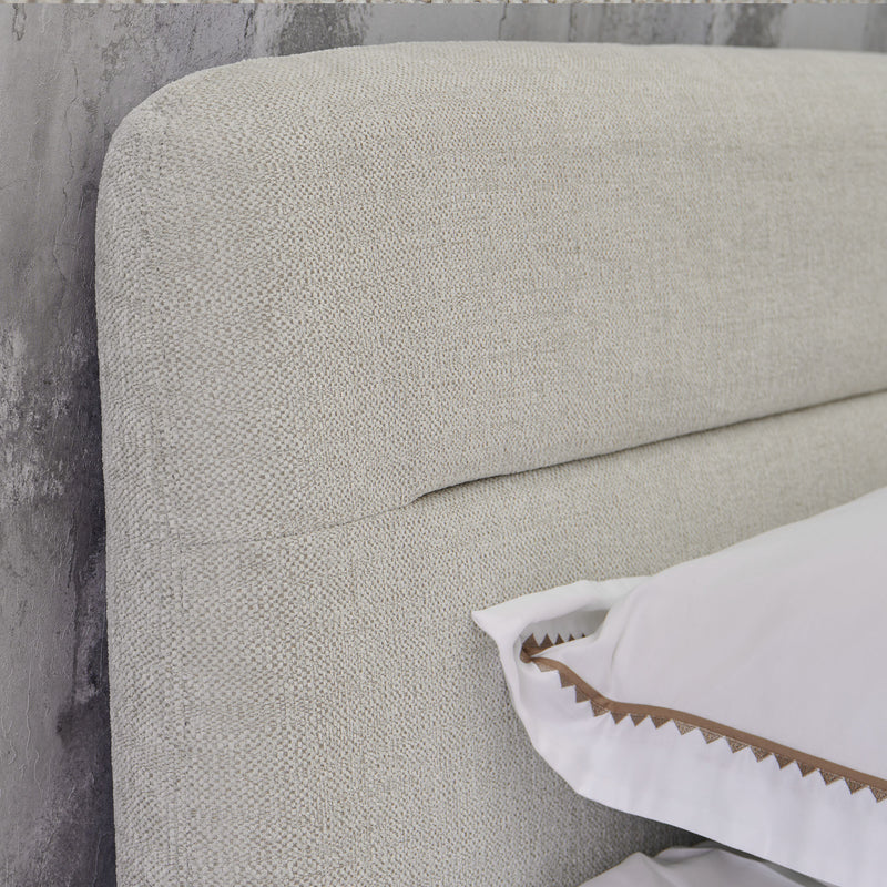 RAYONG Pat tapițat electric, saltea inclusă,100x200cm