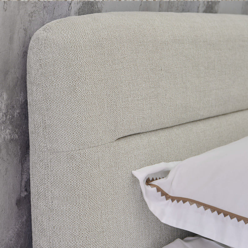 RAYONG Pat tapițat electric, saltea inclusă,100x200cm