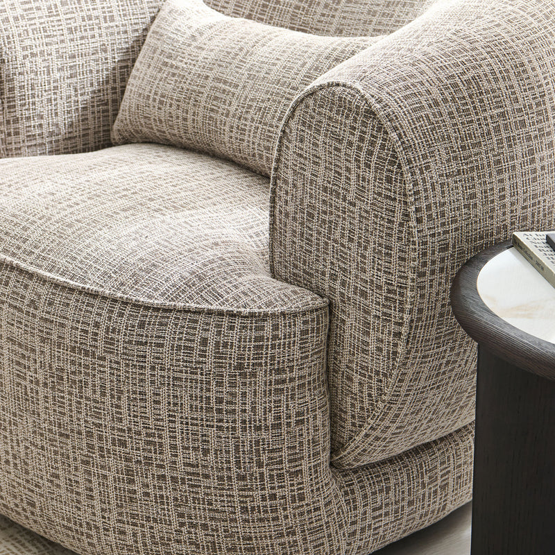 MILFORD Fotoliu, 1 pernă inclusă, stofă