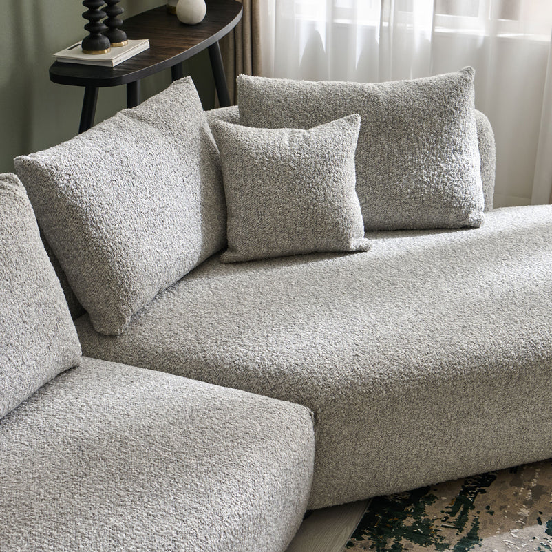 ASHBURN Canapea secțională dreapta, stofă