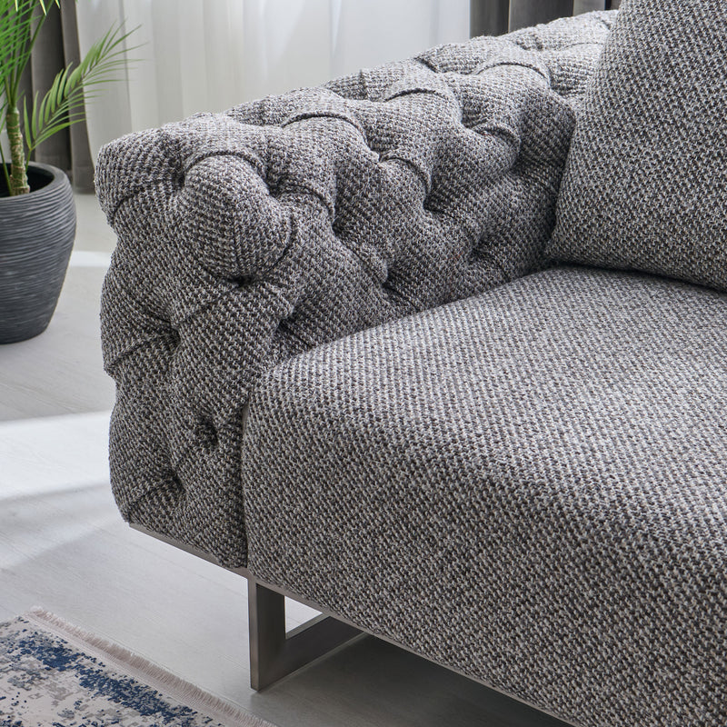 HAMPTON Fotoliu, 1 pernă inclusă, stofă