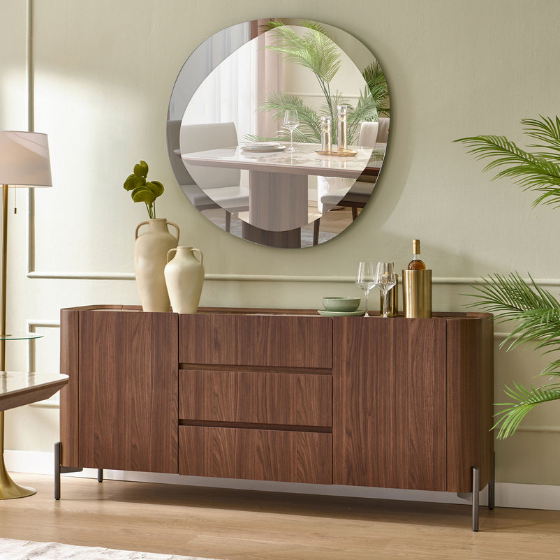 OSCAR Bufet 2 uși, 3 sertare