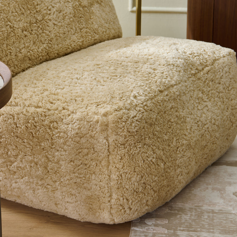 ALASKA Fotoliu, imitație blană