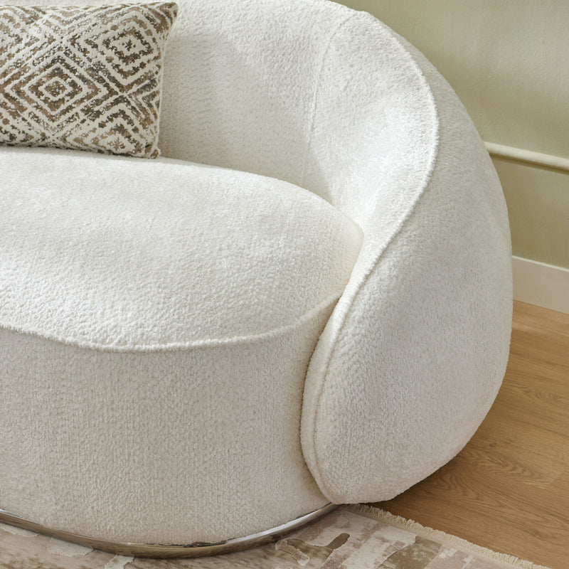 ATWOOD Colțar, 4 perne decorative incluse, stofă