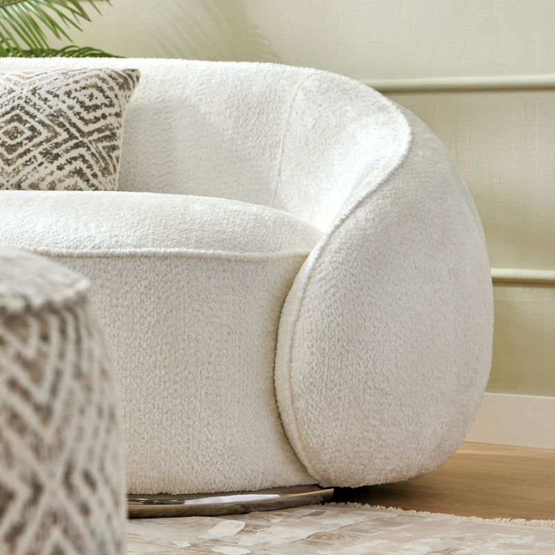 ATWOOD Colțar, 4 perne decorative incluse, stofă