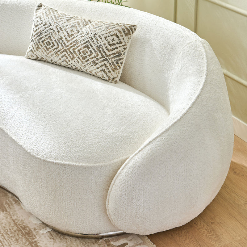 ATWOOD Colțar, 4 perne decorative incluse, stofă