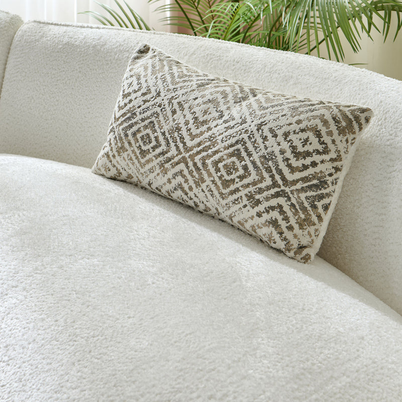 ATWOOD Colțar, 4 perne decorative incluse, stofă