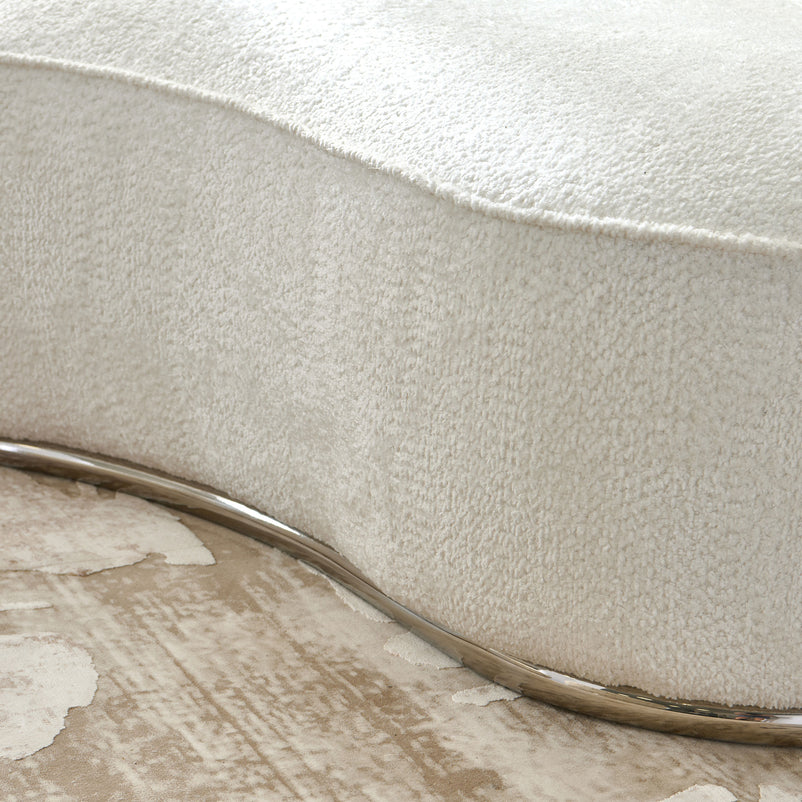 ATWOOD Colțar, 4 perne decorative incluse, stofă