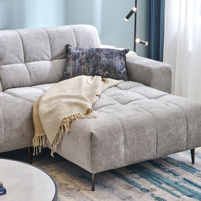 DELTONA Colțar cu șezlong stânga/dreapta, stofă