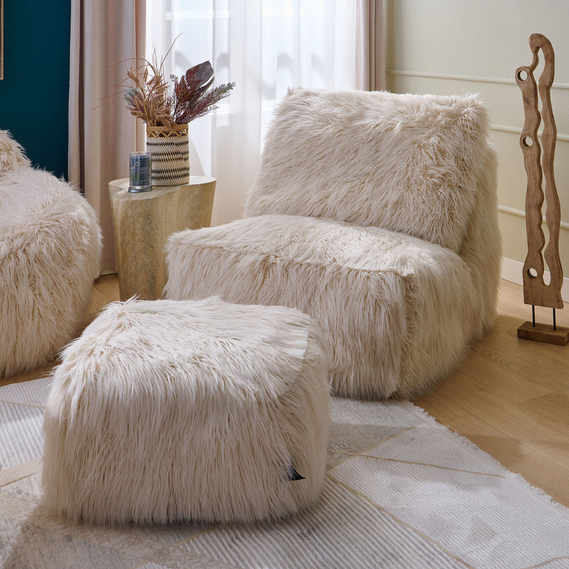 ALASKA Fotoliu, imitație blană