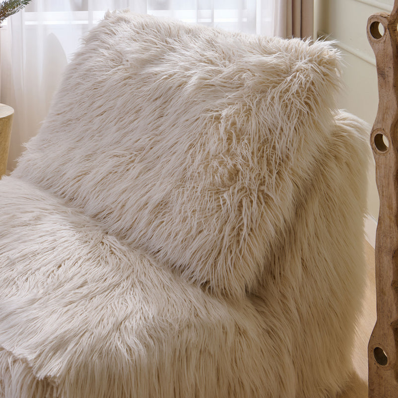 ALASKA Fotoliu, imitație blană