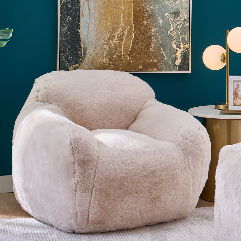 TEDDY BEAR M Fotoliu, imitație blană