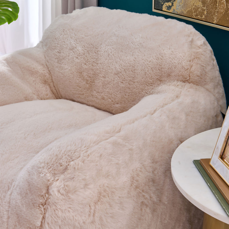 TEDDY BEAR M Fotoliu, imitație blană