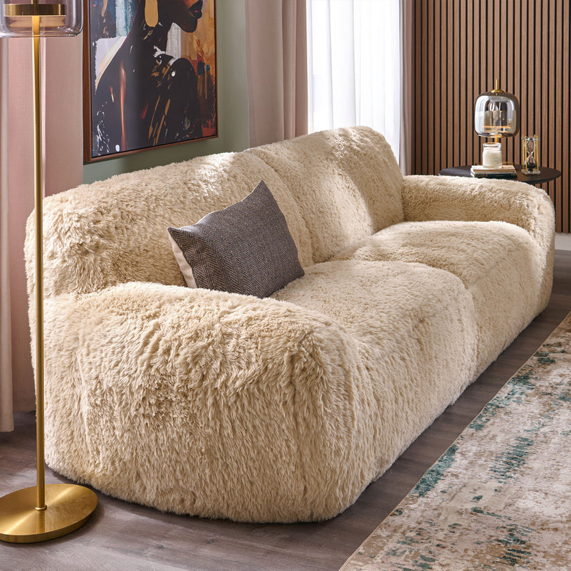 AVORIAZ Canapea, imitație blană