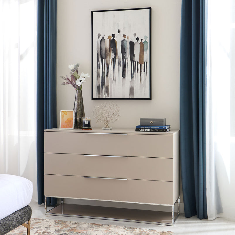 URBINO Comodă, 3 sertare