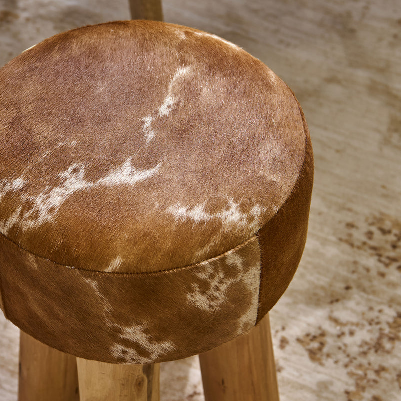 AZFAR Taburet, piele naturală