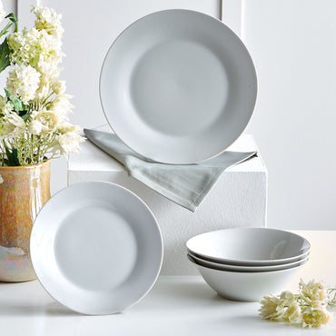 RINA Set veselă, porțelan, 12 piese