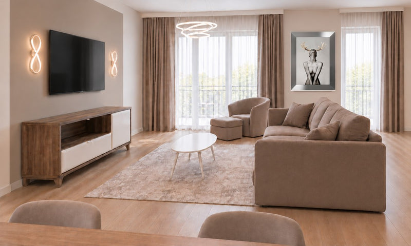Pachet amenajare 2 camere, 54,63 m2, Modern