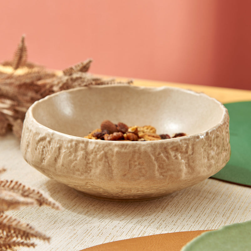 STONE Bol servire, porțelan, D.17cm