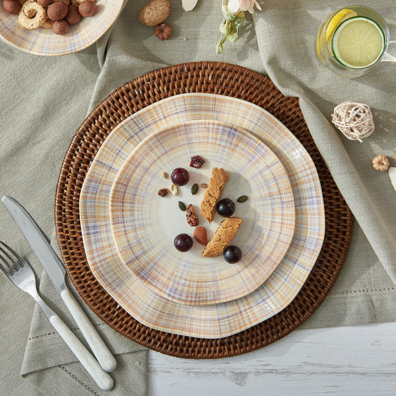 SHELL Set veselă 24 piese, porțelan