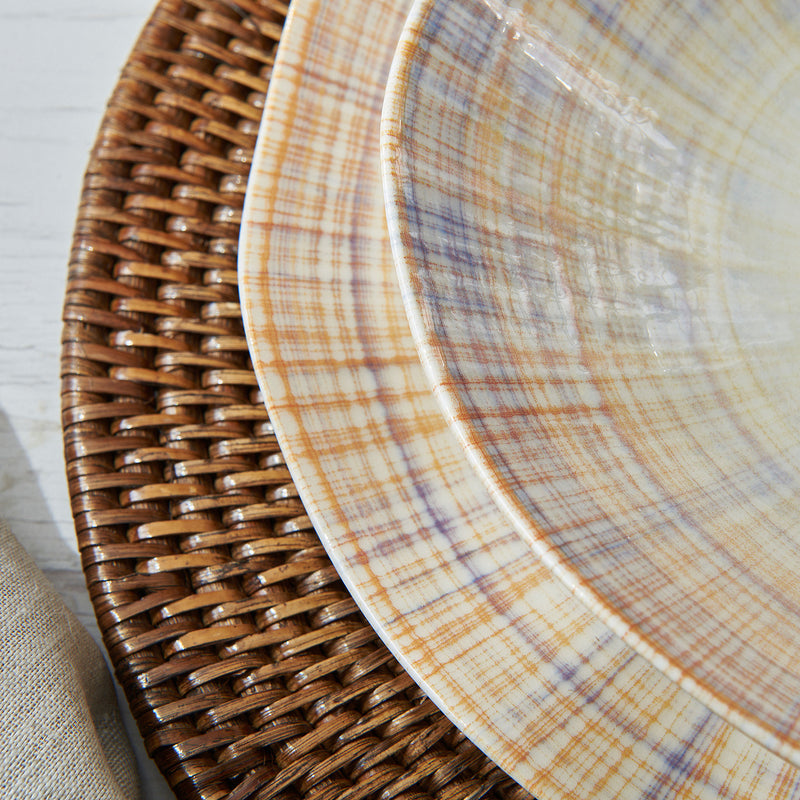 SHELL Set veselă 24 piese, porțelan