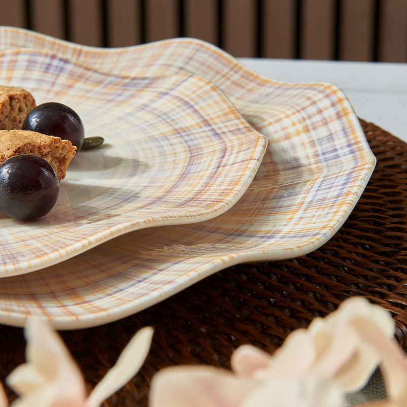 SHELL Set veselă 24 piese, porțelan