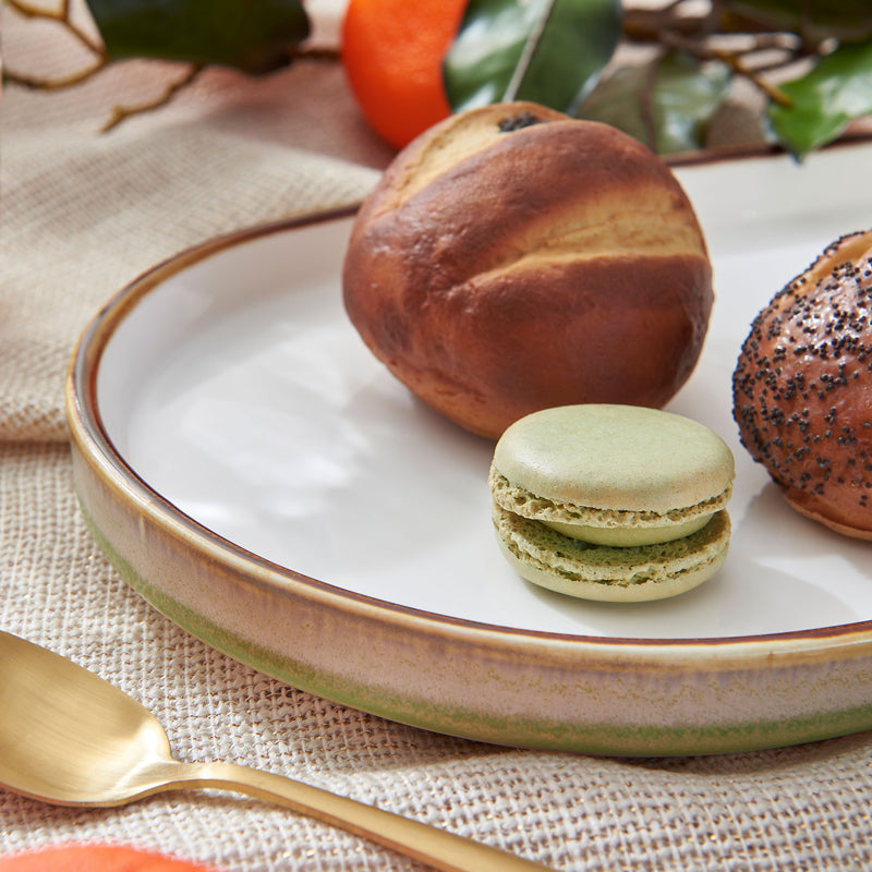 TERRA Platou servire, porțelan, L.36cm