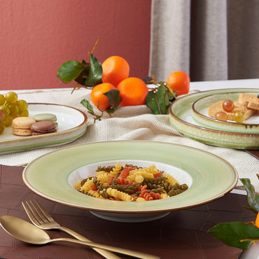 TERRA Farfurie paste, porțelan, D.28