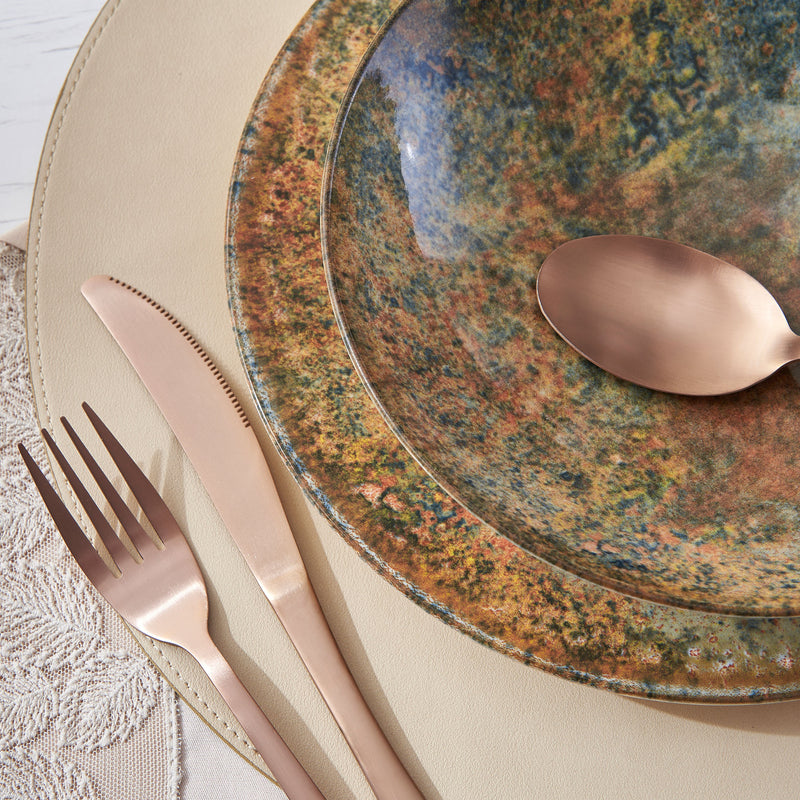 TUSCANY Bol individual, porțelan, D.21cm