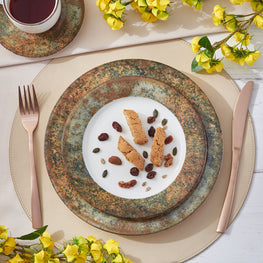 TUSCANY Farfurie fel principal, porțelan, D.26cm