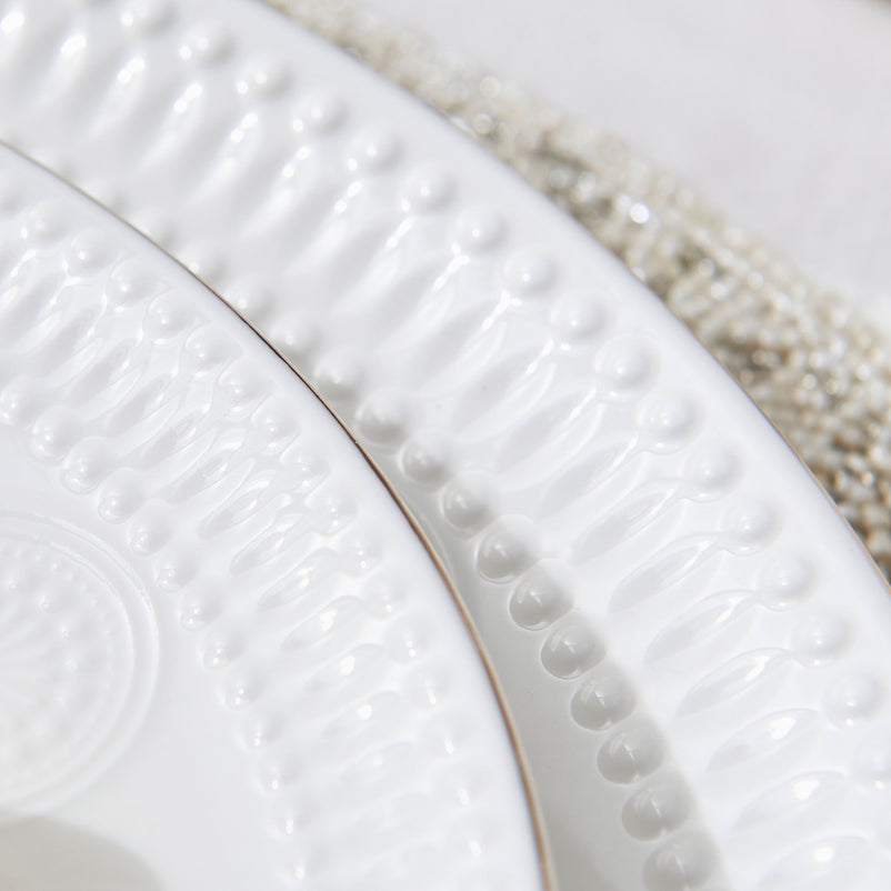 GRACE Set veselă, porțelan, 16 piese