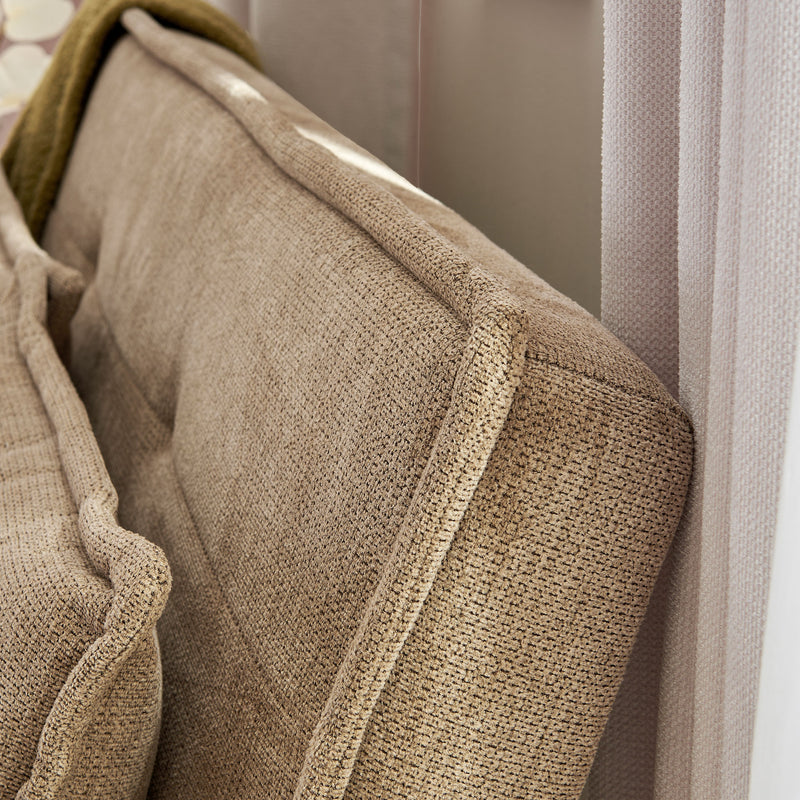 ULSTER Canapea 3 locuri, extensibilă, stofă