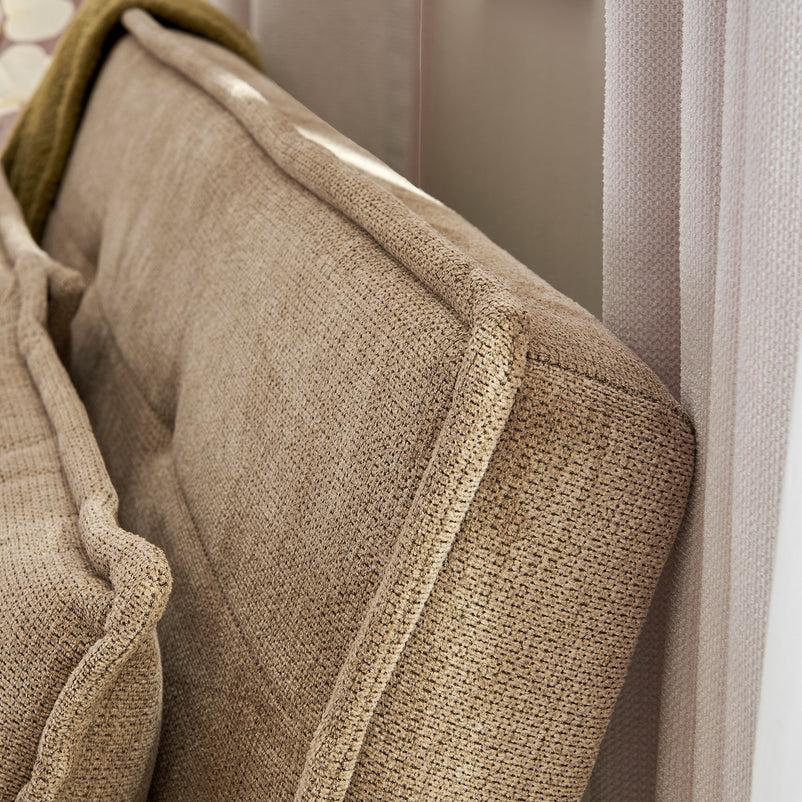 ULSTER Canapea 3 locuri, extensibilă, stofă