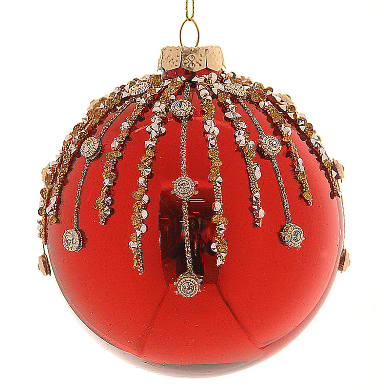 SCARLET Glob, sticlă, D.12cm